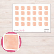 DDZ-11767 planner sticker sheet with enlarged sticker detail