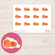 DDZ-11856 planner sticker sheet with enlarged sticker detail