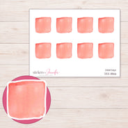 DDZ-11866 planner sticker sheet with enlarged sticker detail
