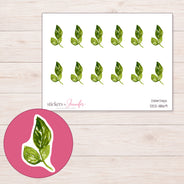 DDZ-11869 planner sticker sheet with enlarged sticker detail