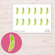 DDZ-11967 planner sticker sheet with enlarged sticker detail