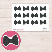 DDZ-12658 planner sticker sheet with enlarged sticker detail