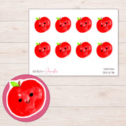 DDZ-12716 planner sticker sheet with enlarged sticker detail