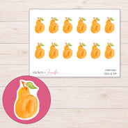 DDZ-12719 planner sticker sheet with enlarged sticker detail