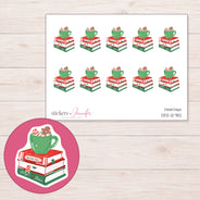 DDZ-12782 planner sticker sheet with enlarged sticker detail