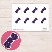 DDZ-12894 planner sticker sheet with enlarged sticker detail