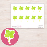 DDZ-12896 planner sticker sheet with enlarged sticker detail