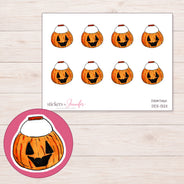 DDZ-13211 planner sticker sheet with enlarged sticker detail