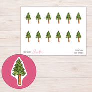 DDZ-13223 planner sticker sheet with enlarged sticker detail