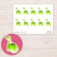 DDZ-13246 planner sticker sheet with enlarged sticker detail