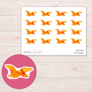 DDZ-13252 planner sticker sheet with enlarged sticker detail