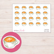 DDZ-13261 planner sticker sheet with enlarged sticker detail