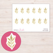 DDZ-13268 planner sticker sheet with enlarged sticker detail