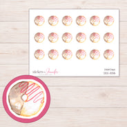 DDZ-13315 planner sticker sheet with enlarged sticker detail