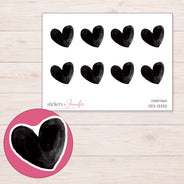 DDZ-13332 planner sticker sheet with enlarged sticker detail