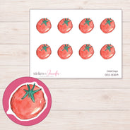 DDZ-13359 planner sticker sheet with enlarged sticker detail