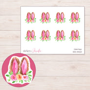 DDZ-13420 planner sticker sheet with enlarged sticker detail