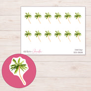 DDZ-13508 planner sticker sheet with enlarged sticker detail