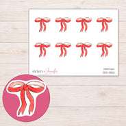 DDZ-13521 planner sticker sheet with enlarged sticker detail