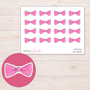 DDZ-13533 planner sticker sheet with enlarged sticker detail