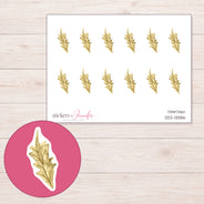 DDZ-13586 planner sticker sheet with enlarged sticker detail