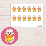 DDZ-13685 planner sticker sheet with enlarged sticker detail
