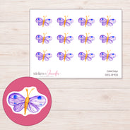DDZ-13702 planner sticker sheet with enlarged sticker detail