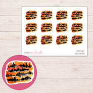 DDZ-13720 planner sticker sheet with enlarged sticker detail