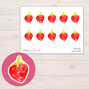 DDZ-13789 planner sticker sheet with enlarged sticker detail