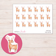 DDZ-13978 planner sticker sheet with enlarged sticker detail