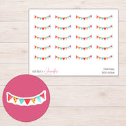 DDZ-14068 planner sticker sheet with enlarged sticker detail