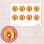 DDZ-14083 planner sticker sheet with enlarged sticker detail