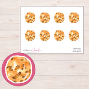 DDZ-14137 planner sticker sheet with enlarged sticker detail
