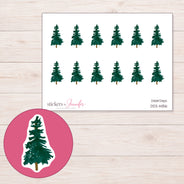 DDZ-14156 planner sticker sheet with enlarged sticker detail