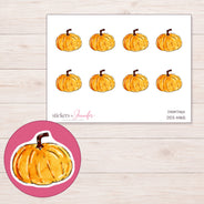 DDZ-14165 planner sticker sheet with enlarged sticker detail