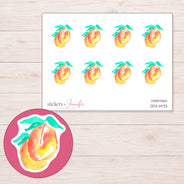 DDZ-14173 planner sticker sheet with enlarged sticker detail
