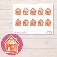 DDZ-14328 planner sticker sheet with enlarged sticker detail