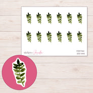DDZ-14411 planner sticker sheet with enlarged sticker detail
