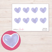 DDZ-14464 planner sticker sheet with enlarged sticker detail