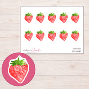 DDZ-14540 planner sticker sheet with enlarged sticker detail