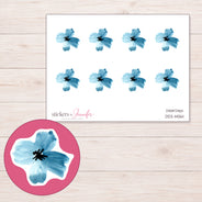 DDZ-14561 planner sticker sheet with enlarged sticker detail