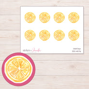 DDZ-14576 planner sticker sheet with enlarged sticker detail