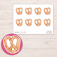 DDZ-14585 planner sticker sheet with enlarged sticker detail