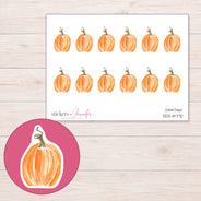 DDZ-14770 planner sticker sheet with enlarged sticker detail