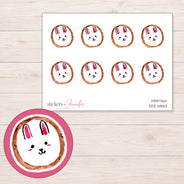 DDZ-14863 planner sticker sheet with enlarged sticker detail