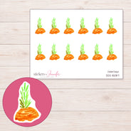 DDZ-15087 planner sticker sheet with enlarged sticker detail