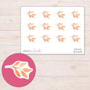 DDZ-15178 planner sticker sheet with enlarged sticker detail