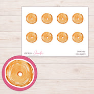 DDZ-15209 planner sticker sheet with enlarged sticker detail