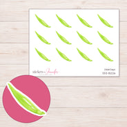 DDZ-15226 planner sticker sheet with enlarged sticker detail