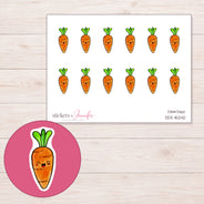 DDZ-15240 planner sticker sheet with enlarged sticker detail